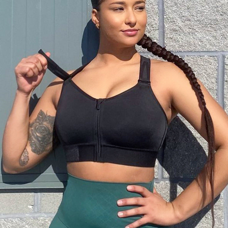 High-Impact Sports Bra for Plus Size Women