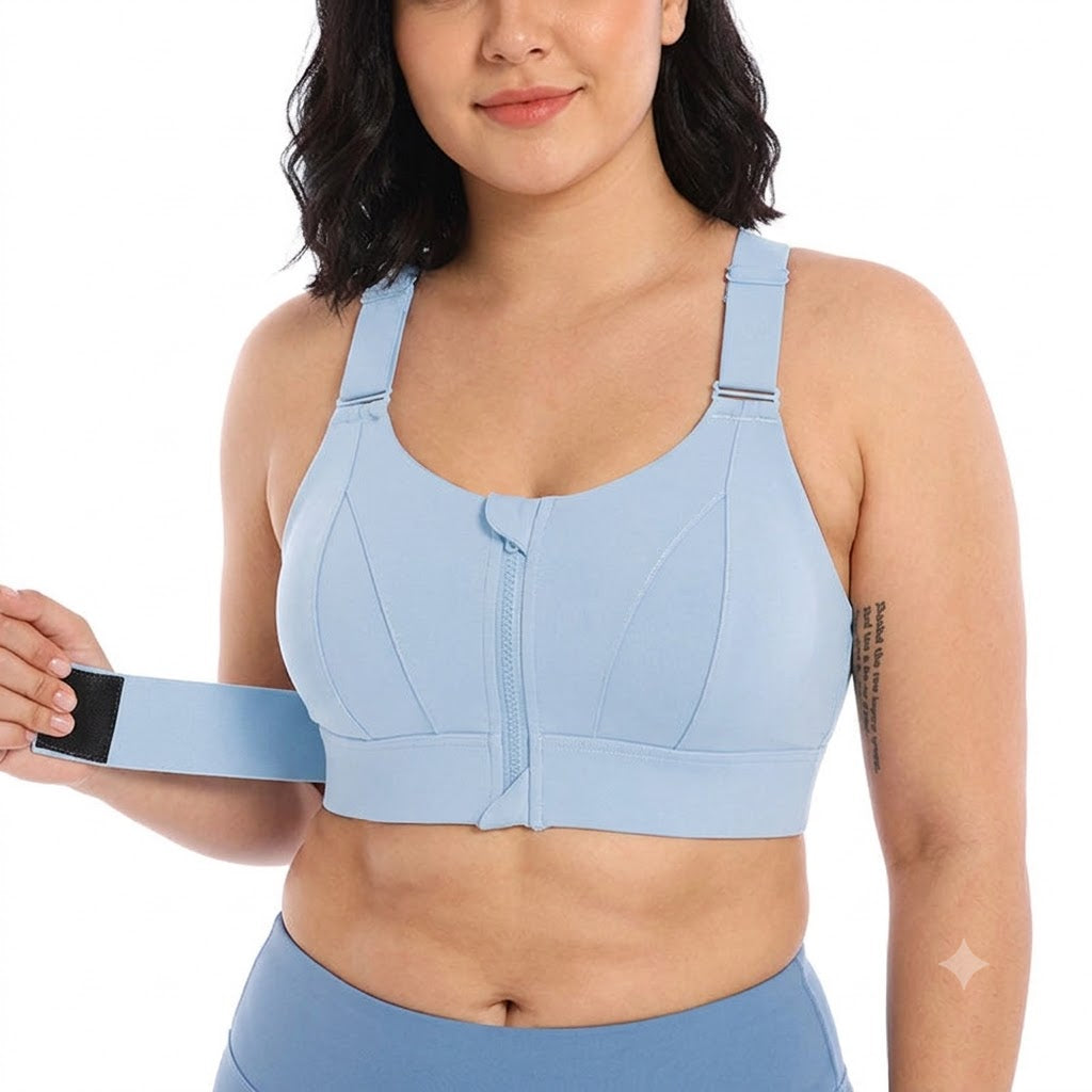 High-Impact Sports Bra for Plus Size Women