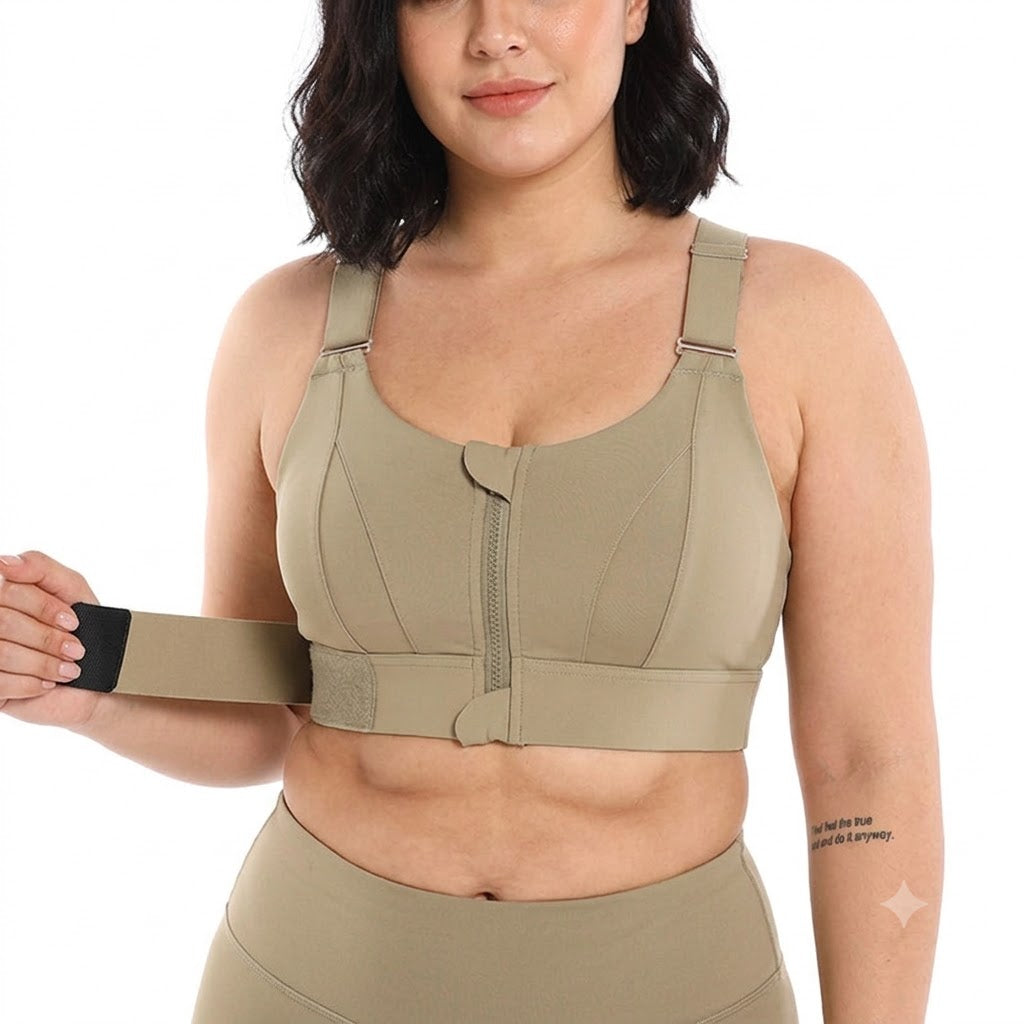 High-Impact Sports Bra for Plus Size Women