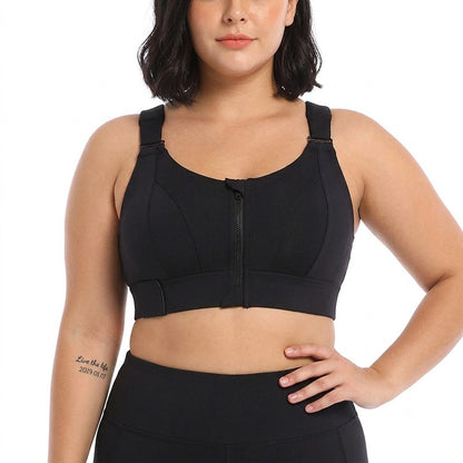 High-Impact Sports Bra for Plus Size Women