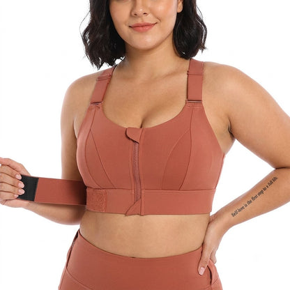 High-Impact Sports Bra for Plus Size Women