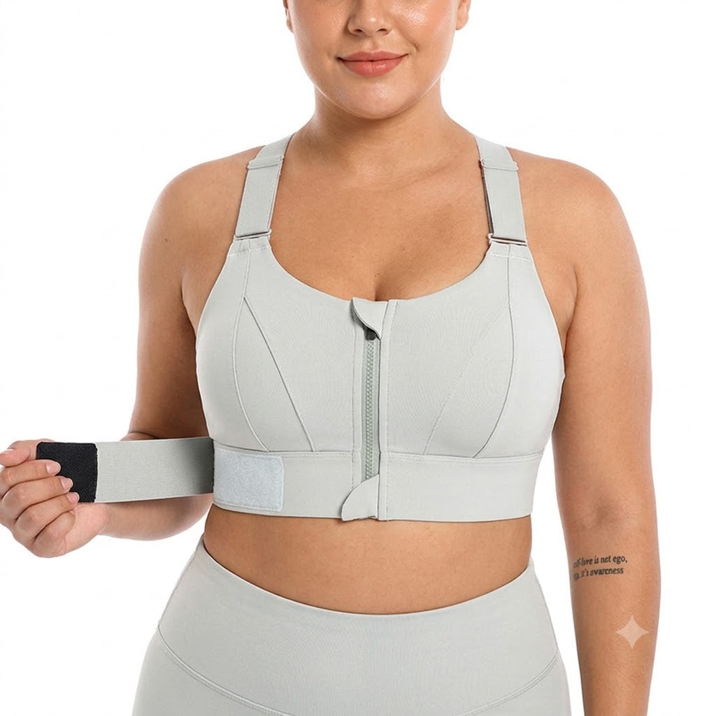 High-Impact Sports Bra for Plus Size Women