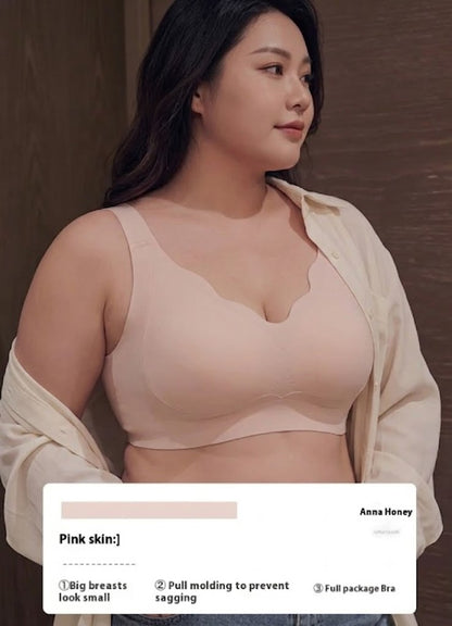 Plus Size Seamless Support Bra