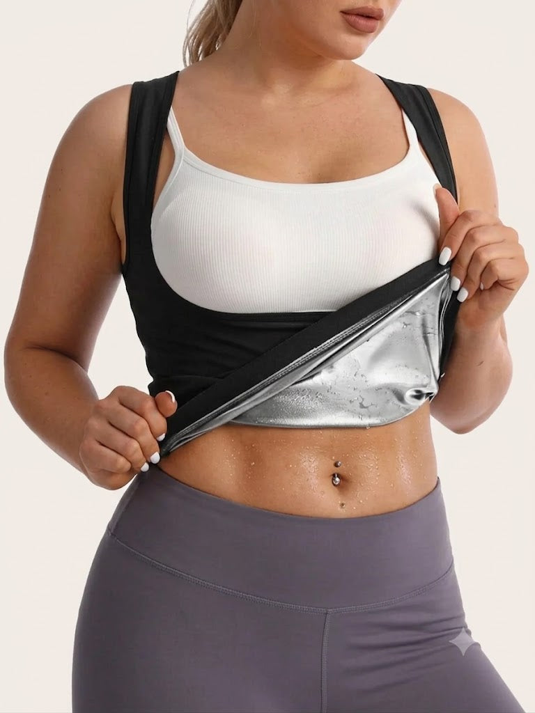 Women's Sleeveless Shapewear Tank Top - Sweat Vest