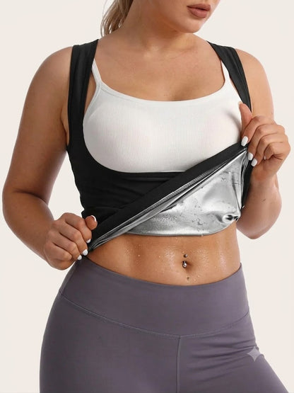 Women's Sleeveless Shapewear Tank Top - Sweat Vest