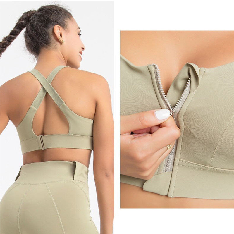 High-Impact Sports Bra for Plus Size Women