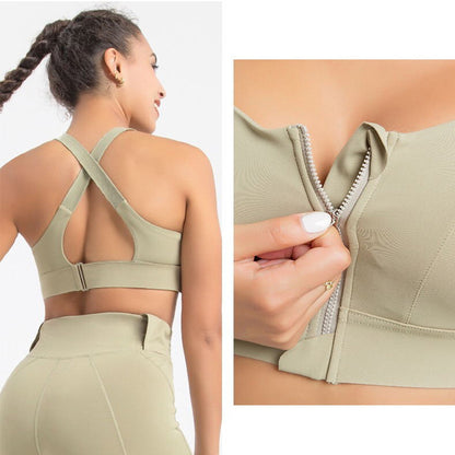 High-Impact Sports Bra for Plus Size Women