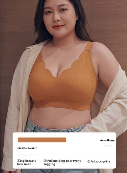 Plus Size Seamless Support Bra