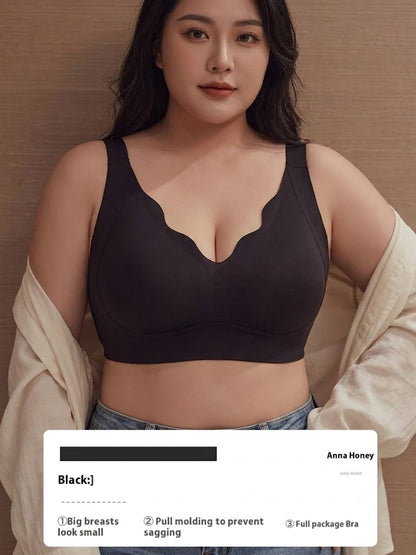 Plus Size Seamless Support Bra